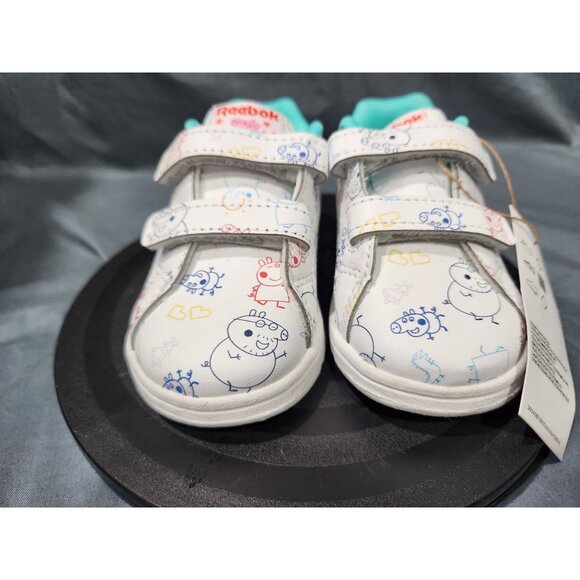 Reebok Peppa Pig Complete Sneaker - Toddler size 10 NEW NO BOX! - Picture 11 of 13